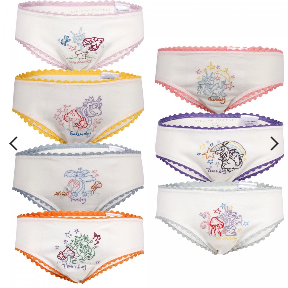 Stella McCartney girls underwear size 6